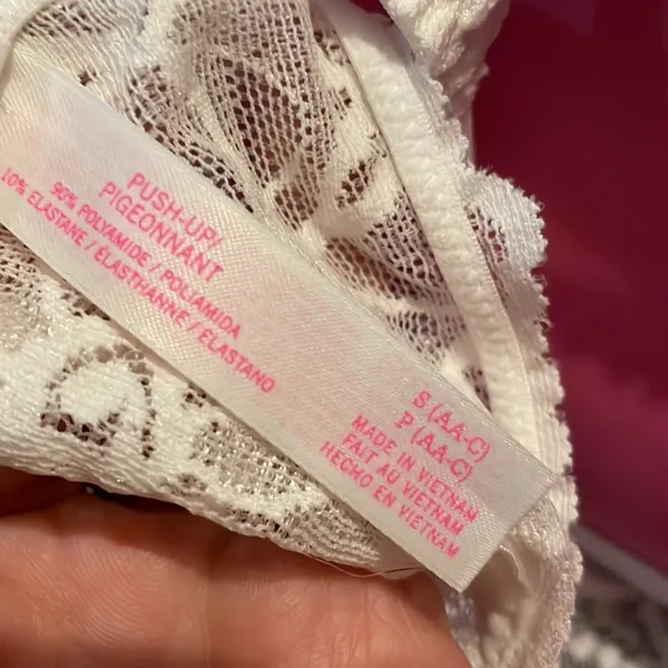 Victoria's Secret Pink lace pushup bra - Image 7