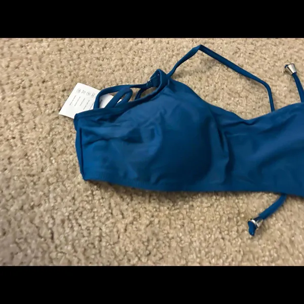 Size xl blue as shown on photo bra top bikini beach cute - Image 2
