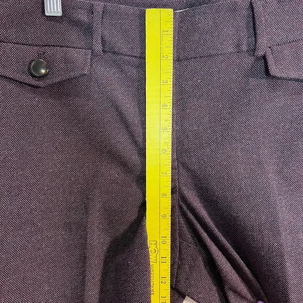 LOFT Original Fit Dress Trouser Woman's Size 10 Maroon Business Professional NWT - Image 7