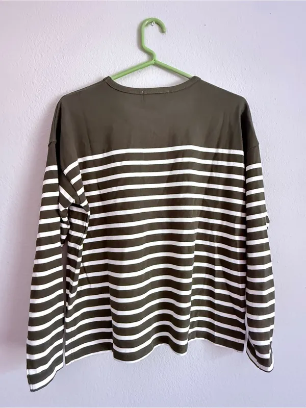 Maison Labiche Paris “Very Busy” Montpar Sailor Long Sleeve Striped Shirt Size S - Image 3