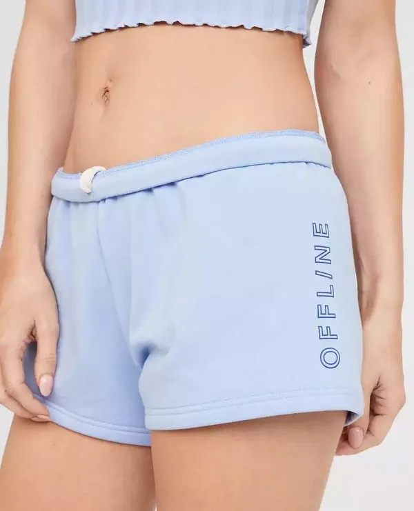 Aerie Baby Blue Sweat Shorts NWT - Image 2