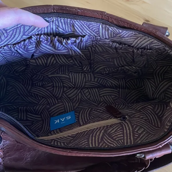 The Sak Montana satchel leather handbag - Image 4