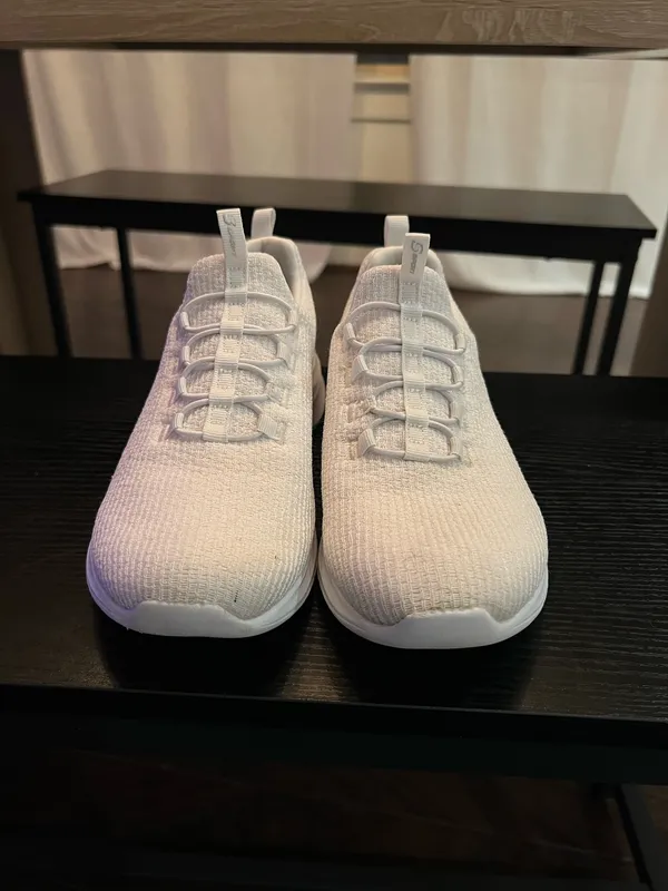 Skechers White Sport Sneakers - Image 2