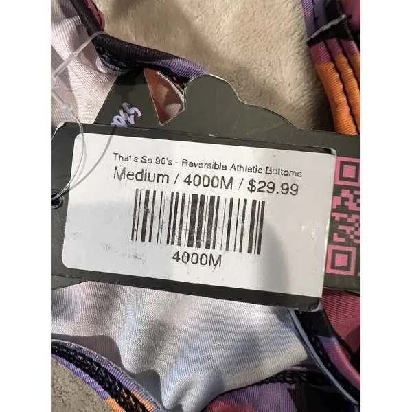 So 90's - Reversible Bottom Athletic Bikini -2 piece- B Fresh Gear - size medium - Image 5