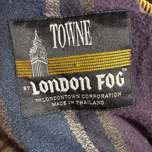 Vintage Barn Coat Corduroy‎ Collar Plaid Lining Size 12 - Image 7