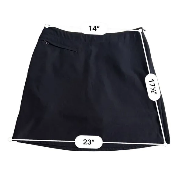 Patagonia black Skort skirt size 8 - Image 3