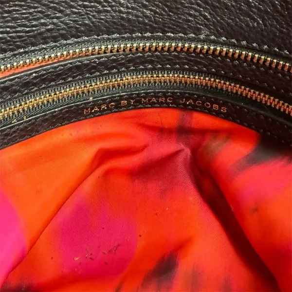 Marc by Marc Jacobs Bianca Hayley Black‎ Tote Bag Gold Hardware - Image 10