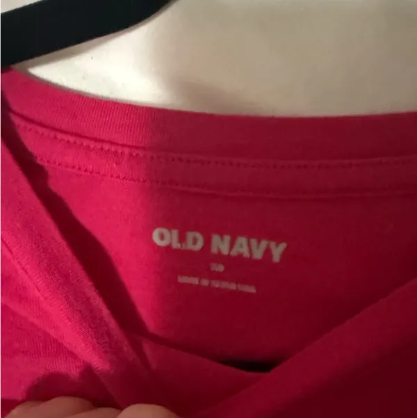 Old Navy Pink Long Sleeve Shirt - Image 2