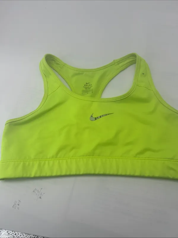Nike Neon Lime Racerback Sports Bra - Image 15