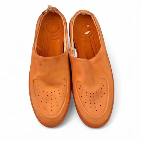 Nike Air Force 1 One Lover XX Cinder Orange Slip On Clogs Chunky Platform Lug Sole Mules Sneakers Trainers Size 7.5 AO1523 - Image 2