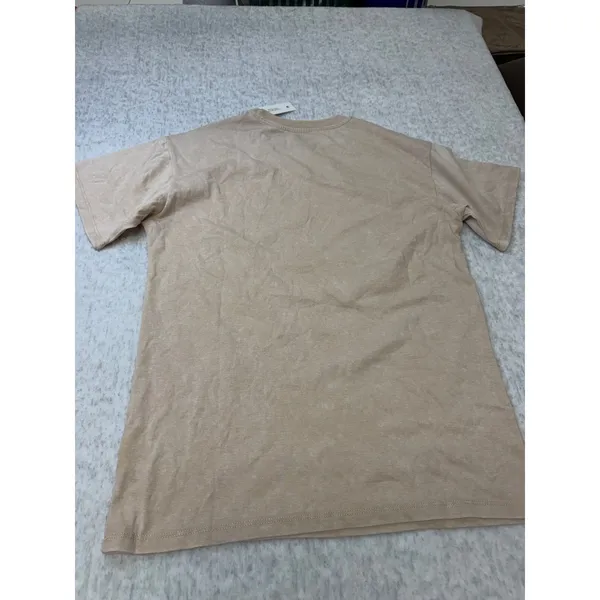 Peanuts Snoopy Arizona Graphic Tee Sand Mineral Wash T-Shirt Women Small PNSJFY7 - Image 5
