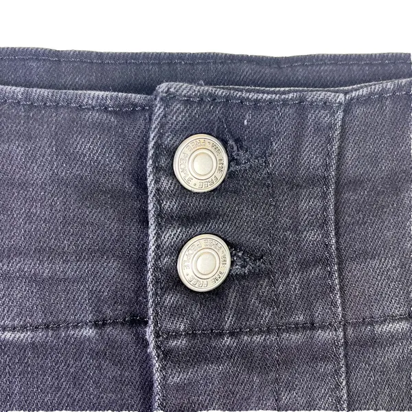 Free People We The Free Jayde Flare High Rise Black Jeans Festival Y2K 28 - Image 4