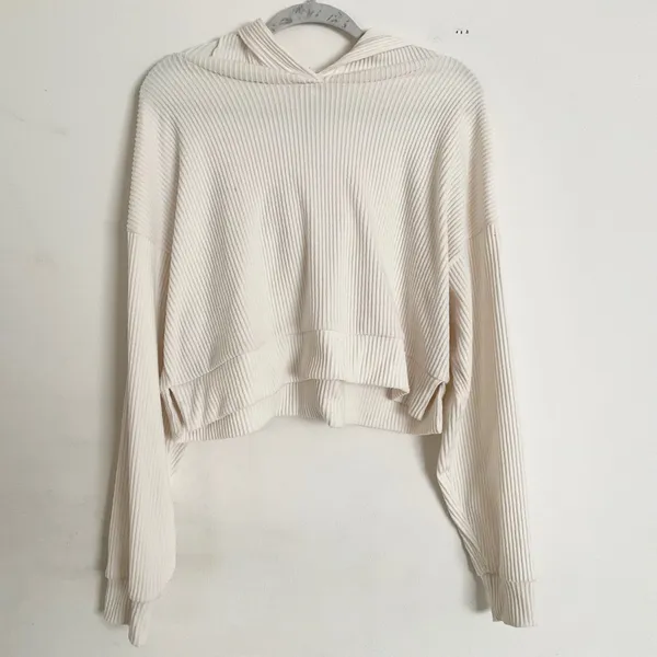 Alo Yoga Muse Hoodie Ivory S - Image 2