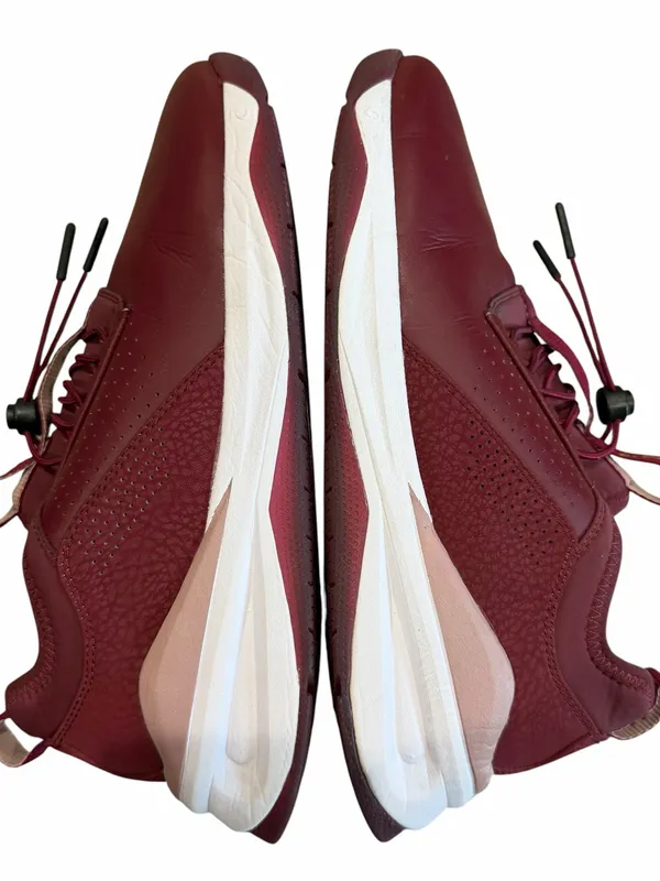 Clove Nursing Shoes Women’s 8.5 Maroon Leather LTD Edition Healthcare Slip On - Image 8