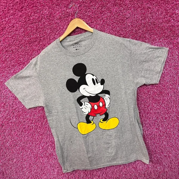 Mickey Mouse Toon Town Mayor Classic Disney Character Tee L - Image 3