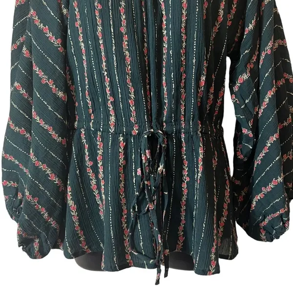 Roller Rabbit Mateaus Linden Cotton Gauze Peasant Blouse - Image 4