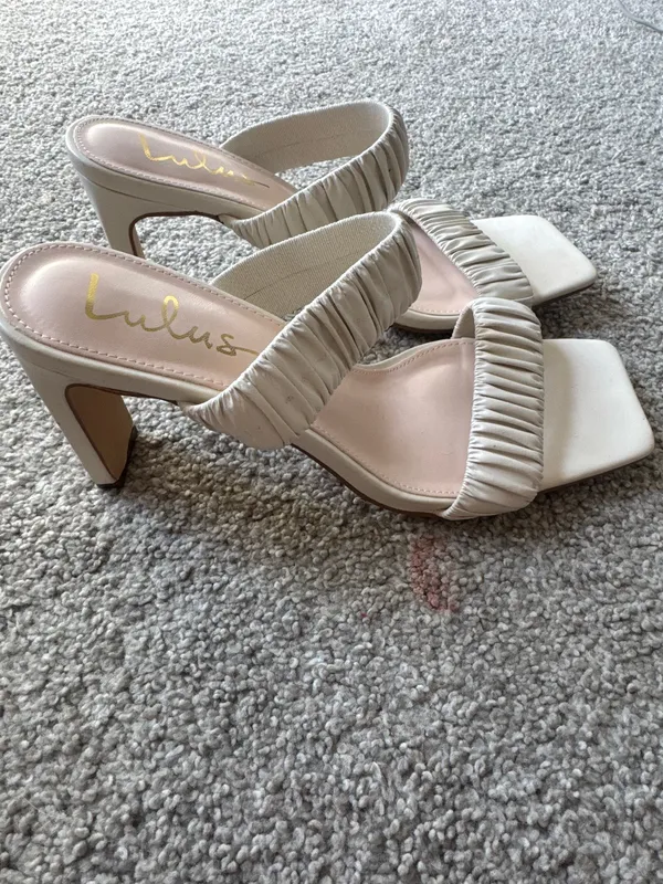 Lulus Cream Heels - Image 2