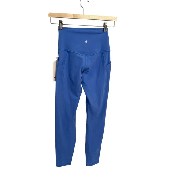 lululemon Align HR leggings/ Pant with pockets size 4 25” Pool new with tags - Image 2