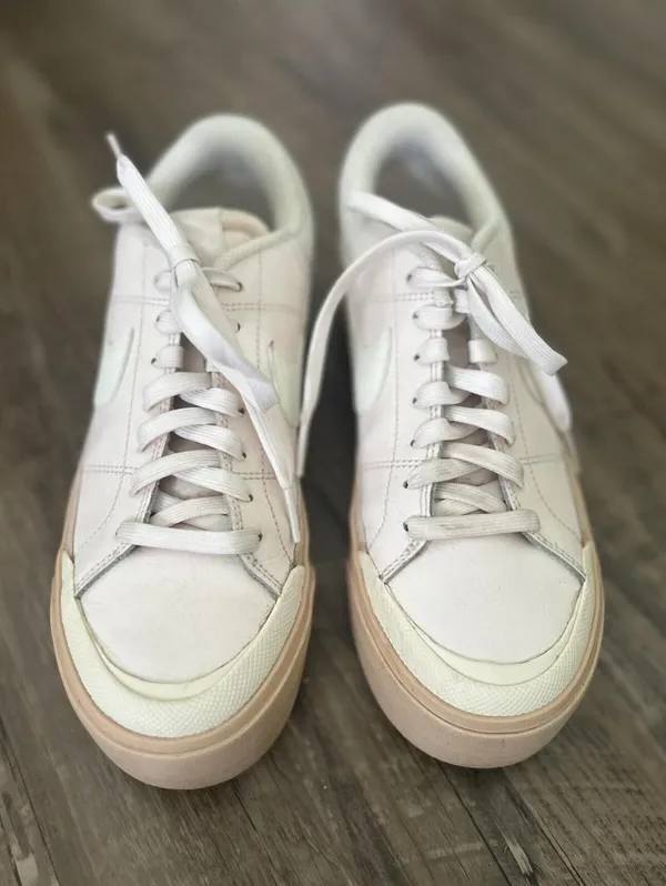 Nike Court Legacy Lift Light Soft Pink Size 8 Women’s Sneakers - Image 2