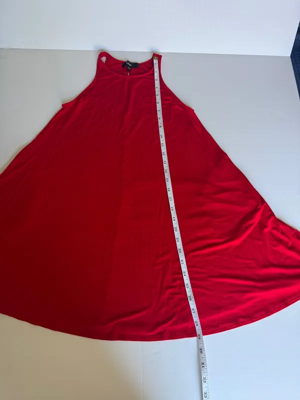 Lulus Tupelo Honey RedSleeveless Mini Dress Size Small - Image 10