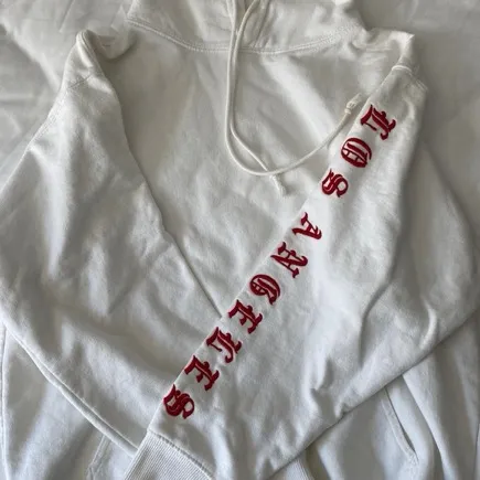 Brandy Melville White Hoodie  - Image 2