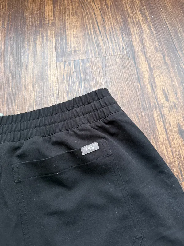 FIGS Women’s Black Yola Skinny Scrub Pants Nurse Hospital - Size XXL Petite - Image 8