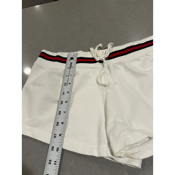 L.E.I. Y2K Varsity Shorts Women's Drawstring Elastic Waist Sporty Athletic‎ - Image 2