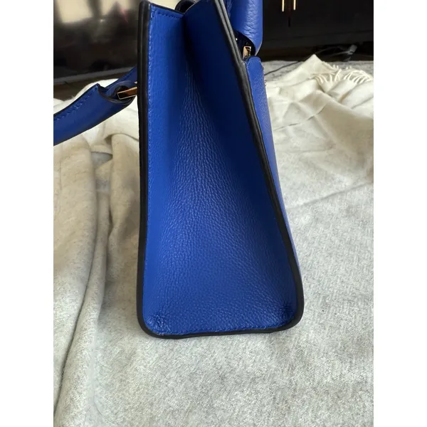 Versace Virtus Top Handle In Versace Blue - Image 5