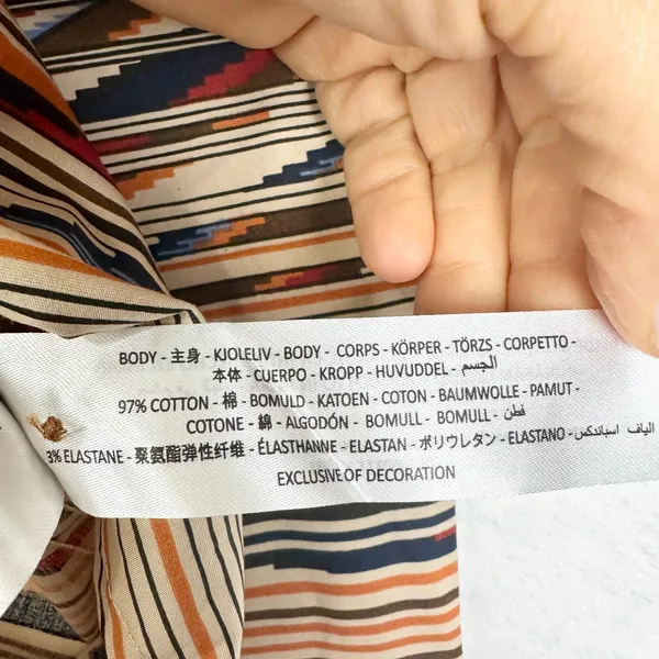 Ariat Women's Kirby Button Up Size XL NWT Sunset Saltillo Centinela Collection - Image 9