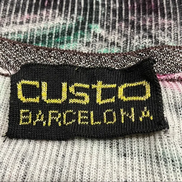 Custo Barcelona Wool Oversized‎ Sweater Size S Small Cignes Keith - Image 3