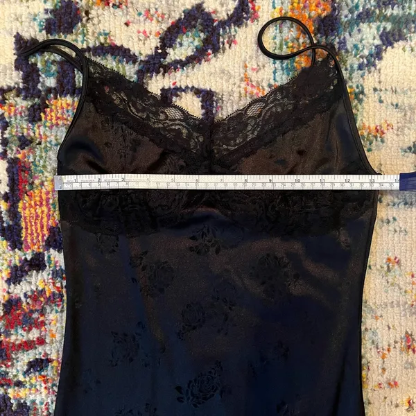 Motel Rocks Slip Mini Black Lace Dress - Image 7