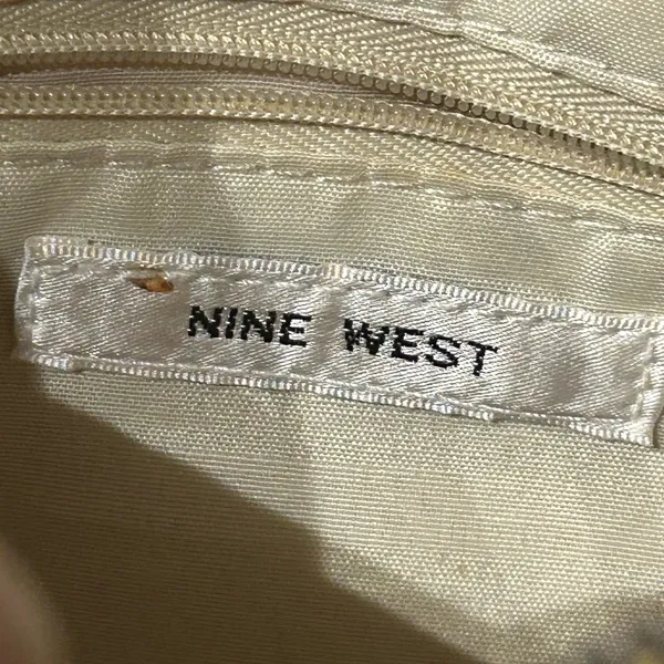 Nine West Yellow Faux Leather Crossbody Bag - Image 4