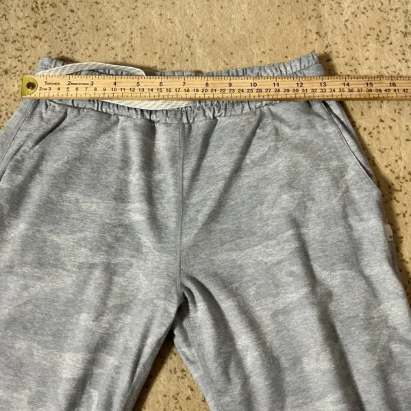 Vuori Womens‎ Performance Joggers Grey Camo Heathered Slim Fit Active Pants XS - Image 4