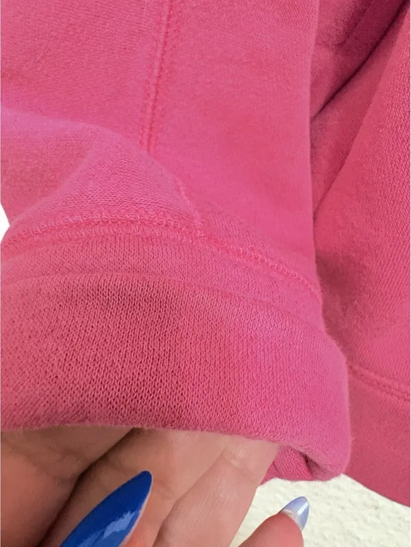 Artisan L Pink Newport Rhode Island Full Zip Fleece Sweatshirt Jacket Graphic - Image 10