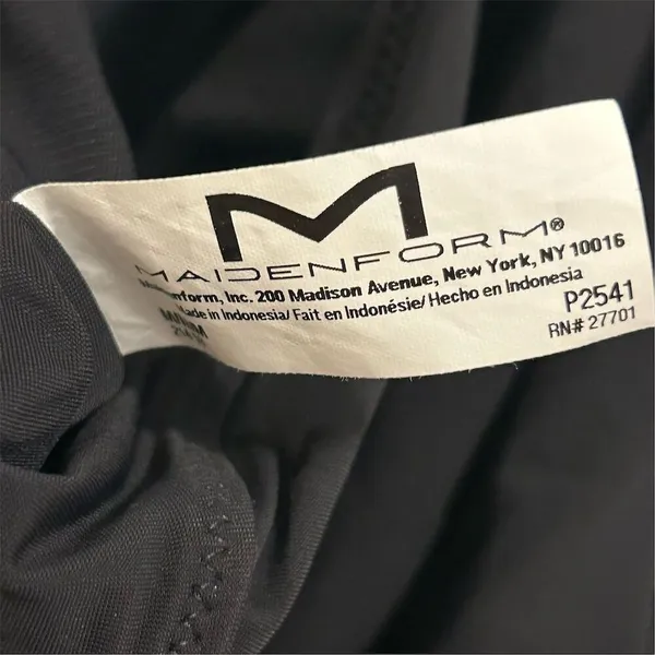 Maidenform Women's Firm Control Full Slip Black Size S Adjustable Straps‎ - Image 6