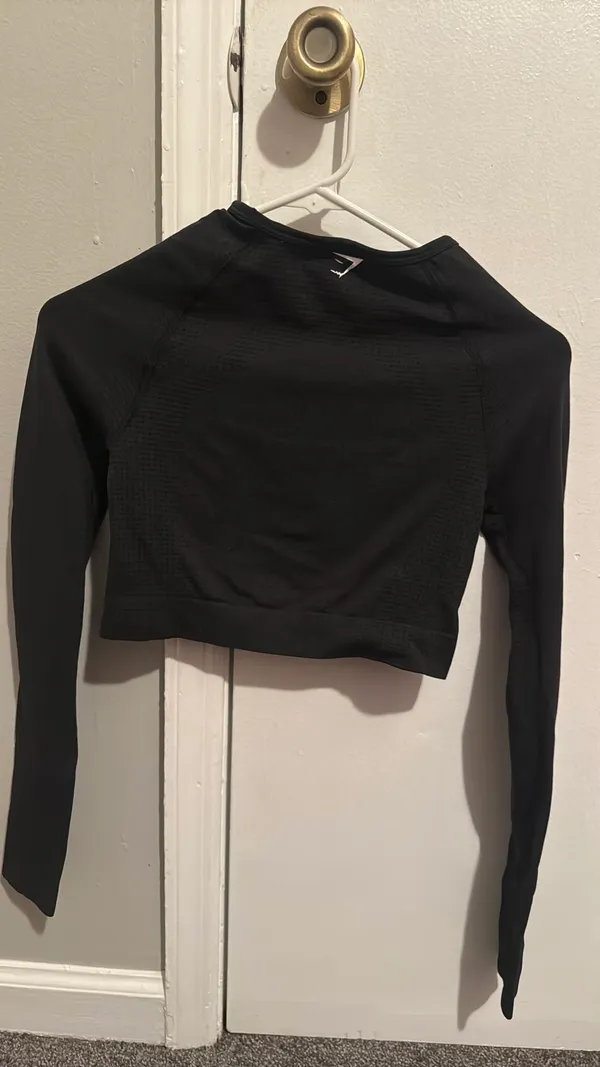 Gymshark Top Crop Long Sleeve - Image 3