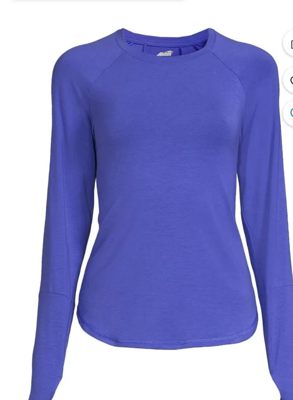 Avia Women’s Performance Tee with Long Sleeves,  - Image 5