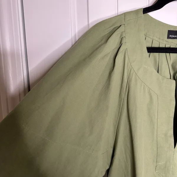 Tuckernuck‎ Pomander place green Finley flutter cotton dress size large vacation - Image 11