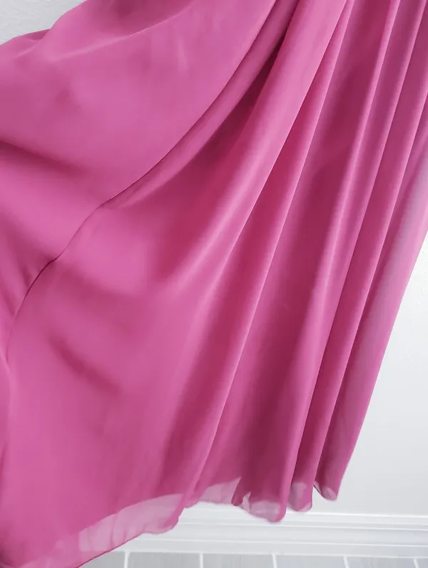 Azazie Twist Elegant Bridesmaid Maxi Dress - Image 4