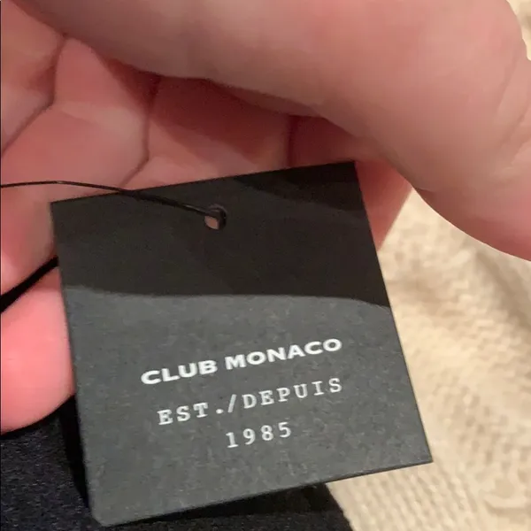 Black club Monaco work shirt - Image 3
