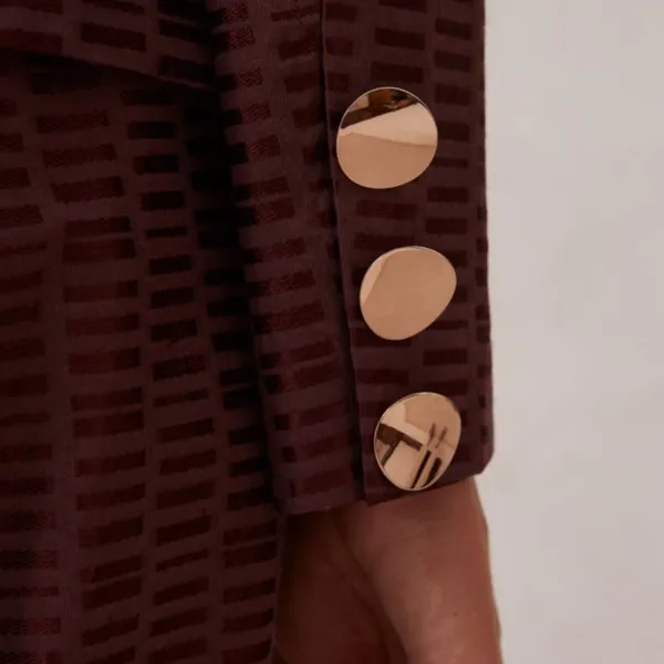 Wonder Blazer in Chocolate Size XS - Image 9