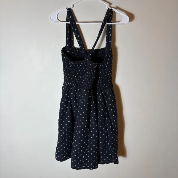 American Eagle Smocked Floral Print Mini‎ Dress Size Large - Image 4