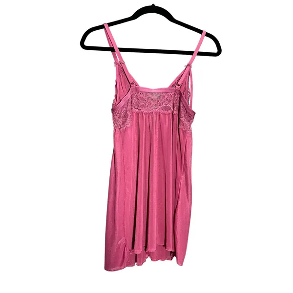 Windsor Women's Babydoll Lace Front Clasp Mauve Lingerie Size Large Intimates Sexy - Image 7
