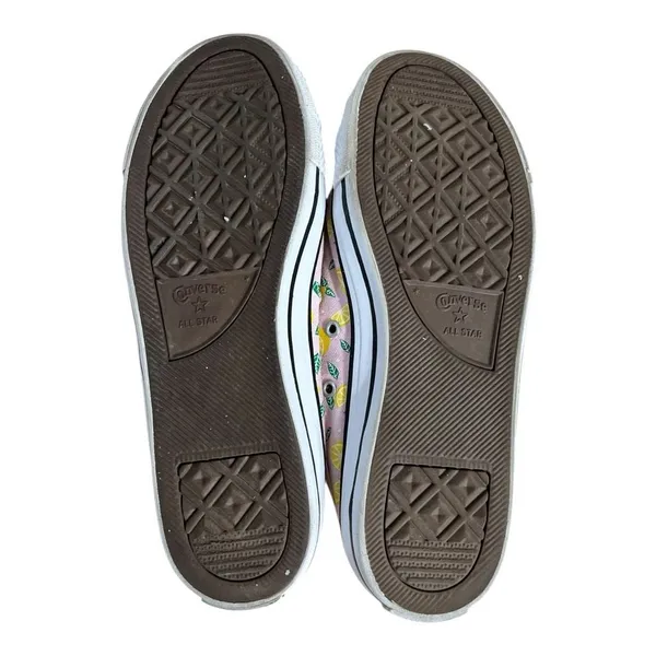 Converse Chuck Women Dainty Mules Size 7.5 Slip On Pink Fruit Pack Lemon 568142C - Image 9