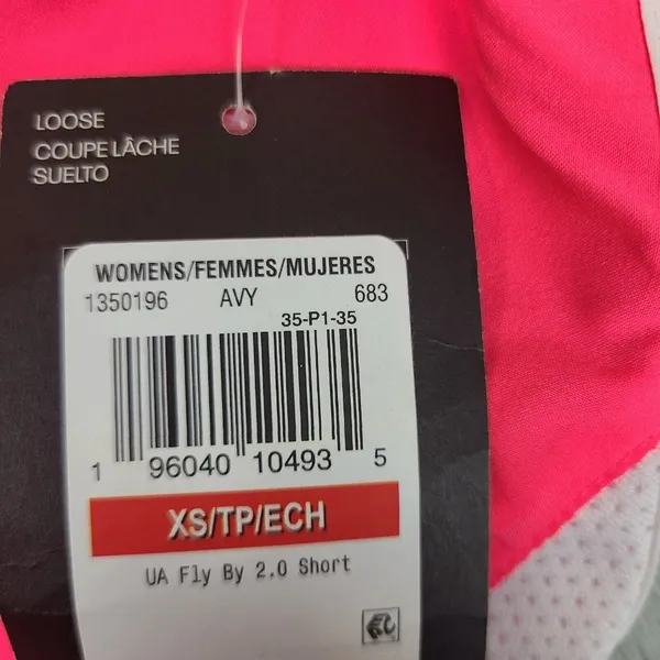 Under Armour Under Armour Womens FlyBy Shorts‎ Mojo Pink XS NWT - Image 2