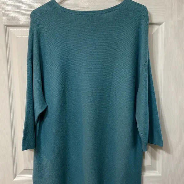 Pure Jill | wool blend sweater top size small Blue - Image 12