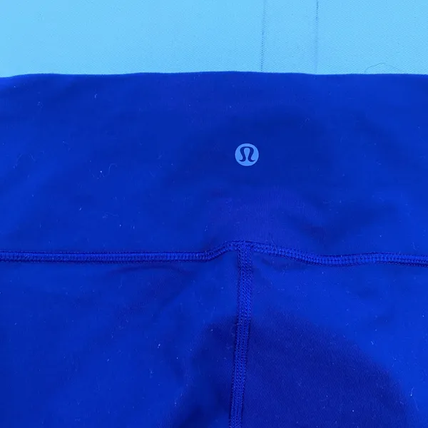 Lululemon Pants Womens 6 Blue High Rise Legging Yoga Athletic Stretch Activewear - Image 7