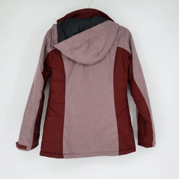 Columbia Women's Snowy Summit Insulated Jacket Size Small Cinder Berry Winter - Image 12