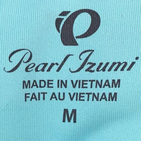 Pearl‎ Izumi Running Shorts Medium Black Aqua Zip Pocket Athletic - Image 6