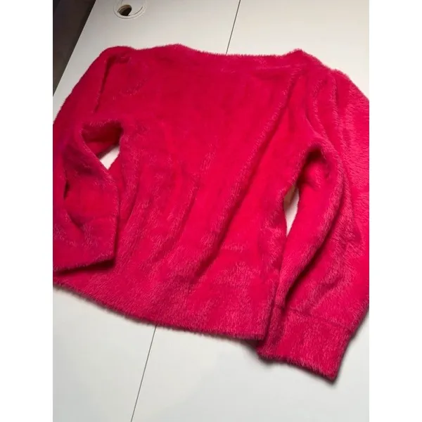 Free People pink cozy sweater - Image 4